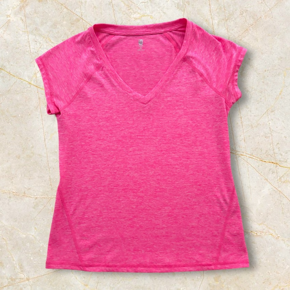 Ideology Workout Shirt Hot Pink